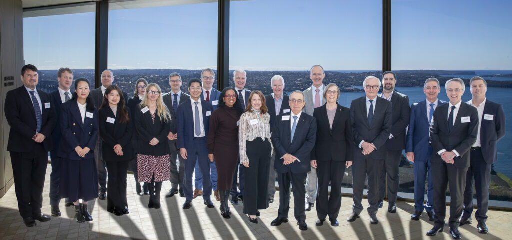 Damien McDonald, far left, joins CIArb Masterclass in Sydney