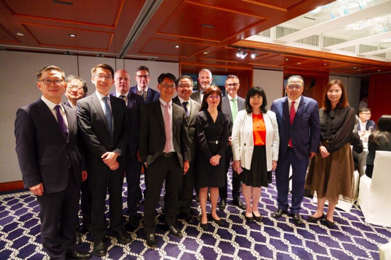 Hong Kong Maritime Law Association Annual Dinner - Edward Alder and guest