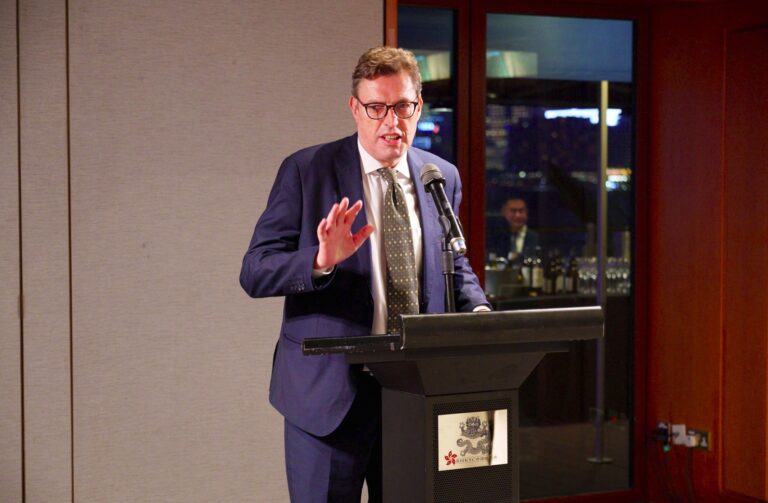 Hong Kong Maritime Law Association Annual Dinner - Edward Alder welcoming remarks